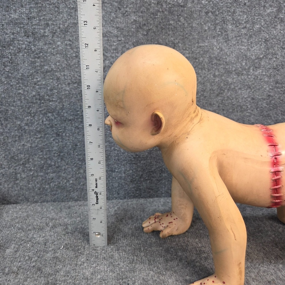Halloween Prop Zombie Babies SPIRIT‎ 2018 Conjoined Twins Doug & Phil Degrave - Picture 10 of 12